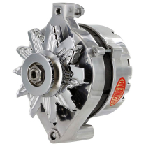 Ford 1G Polished 1-Groove 75A External Reg Alternator