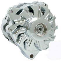 GM CS130 Polished 6-Gr Serp 105A LH OS 1/3-Wire Alternator