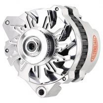 GM CS130 Polished 1-Groove 105A LH OS 1 or 3-Wire Alternator