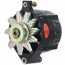 AMC,Ford,Merc Black 1-Gr 1 Wire 100A Smooth Look Alternator