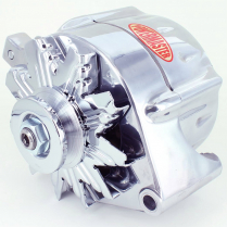 Ford Polished 6-Gr Serp 100A Int Reg Smooth Look Alternator