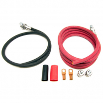 Top Post Battery Cable Kit with 8' Red & 3' of Black Cables