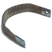 14" Heavy Duty Ground Strap with 3/8" Mounting Holes