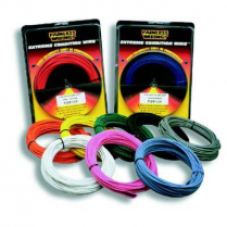 Extreme Condition 14 Gauge Wire  - Black w/White Stripe 50'