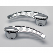 Drilled Door Handles for 49 & Up GM & Ford - Chrome