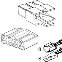 Eight Quick Connector for 18-14 Gauge Wires