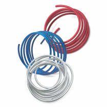 3/8" Aluminum Fuel Line, 25 Foot Roll - Red