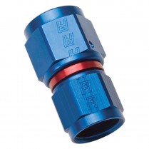 -8 AN Female x -6 AN FM Coupler Reducer Fitting - Blue/Red