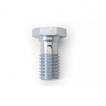 10 mm x 1.5 Thread Banjo Bolt & Washers - Zinc Plated