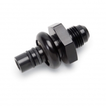 -8 AN Male x Ford EFI 14 mm Straight Fitting - Black