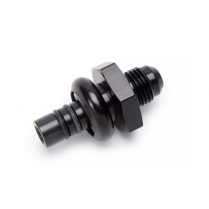 -6 AN Male x Ford EFI 14 mm Straight Fitting - Black