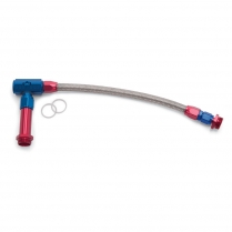 -6 AN Carb Fuel Line Kit with ProFlex Hose fits Holley 4150