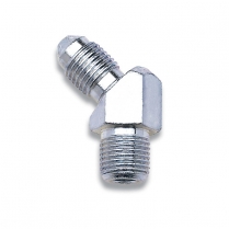 -3 AN Male to 1/8" NPT Male 45 Deg Adapter Fitting - Endura
