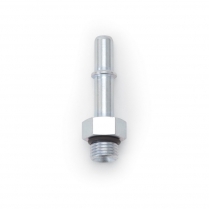 -6 AN Male to 3/8" Male Quick Connect Adapter Fitting- Clear