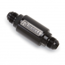 Competition -6 AN Male In/O x 3.25" Long Fuel Filter - Black