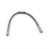 -3 AN Straight to 3 AN Straight SS Brake Hose - 12" Long