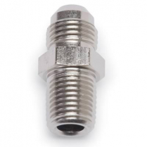 -4 AN Male x 3/8" NPT Male Straight Adapter Fitting - Endura