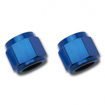 -4 AN Tube Nut for 1/4" Fuel Line - Blue