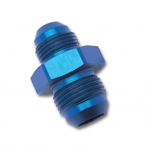 -6 AN Male to -4 AN Male Straight Reducer Fitting - Blue