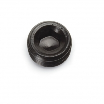 1/4" NPT Allen Pipe Plug - Black