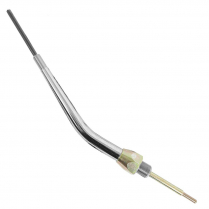 Lokar Compression Style 1 Bend Shifter Stick - 16" Chrome