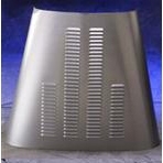 1928-29 Ford 3-Peice Hood - 4 Row Top Only