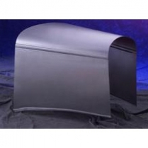 1933-34 Ford Pickup 3-Peice Hood - Plain Top & Sides