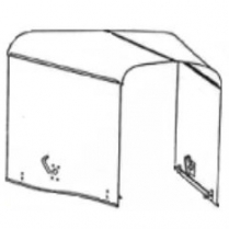 1932 Chevy 4-Peice Hood - Plain Sides Only