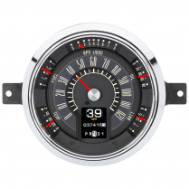 1949-50 Ford Pass Car RTX Gauge Kit Black