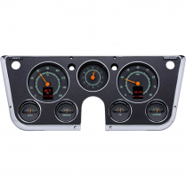 1967-72 Chevy & GMC Pickup Truck RTX Gauge Kit - Black