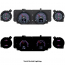 1969-70 Mustang RTX Gauge Kit Black