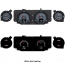 1969-70 Mustang RTX Gauge Kit Black