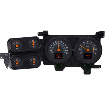 1977-78 GMC P/U RTX Gauge Kit - Black