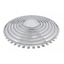 15" Chrome Starburst Wheel Covers - Set of 4