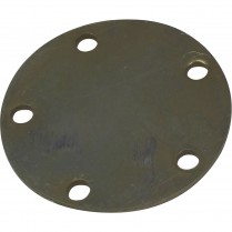 Fuel Sender Block Off Plate with 5 Holes - 2-5/8"