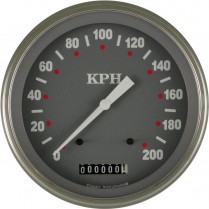 SG 4-5/8" 200 KPH Speedometer Gauge - SLC