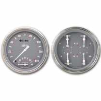 SG Series 2 Gauge Kit 4-5/8" SpeedTach & Quad - SLF