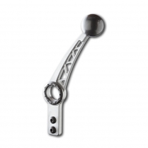 Truss-Style Manual Adjustable 10" Shifter Lever- Grey P/Coat