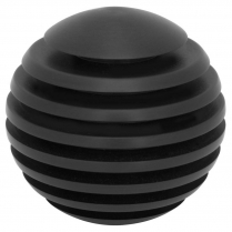 Lokar Venetian 2" Shifter Knob with 3/8"-24 Thread - Black