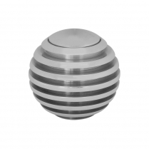 Lokar Venetian 2" Shifter Knob with Plain Button - Polish