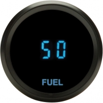 Solarix 2-1/16" Fuel Level 0-99% or 0-39.6 Gal - Black/Blue