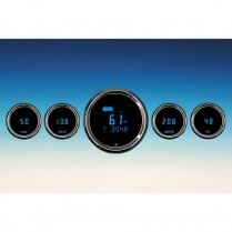 Solarix Digital Individual 5 Gauge Kit - Blue Bezel