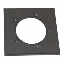 5 Hole Threaded Fuel Sender Mild Steel Mounting Plate