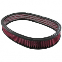 Oval Washable Air Cleaner Element 15"x 2" - Red