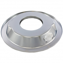 Recessed 14" Air Cleaner Base - Chromed Steel