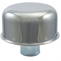 Valve Cover PCV Breather Cap Push In Style - Chrome