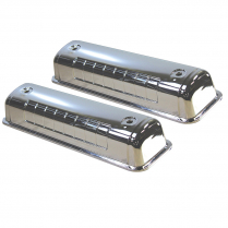 Ford 292-312 Y Block 54-64 Engine Valve Covers - Chrome