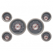 Silver Series 6 Gauge Set-GM