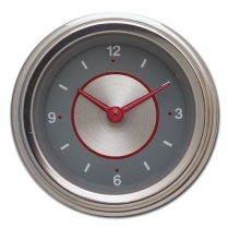 Silver Series 2-1/8" Clock with Reset - SLF