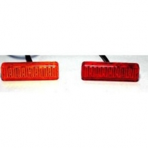 Hot Slot Turn Signal & Parking Lights with Amber LEDs